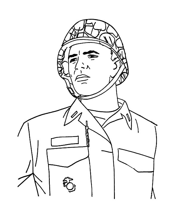 Coloring page: Military (Jobs) #102405 - Free Printable Coloring Pages