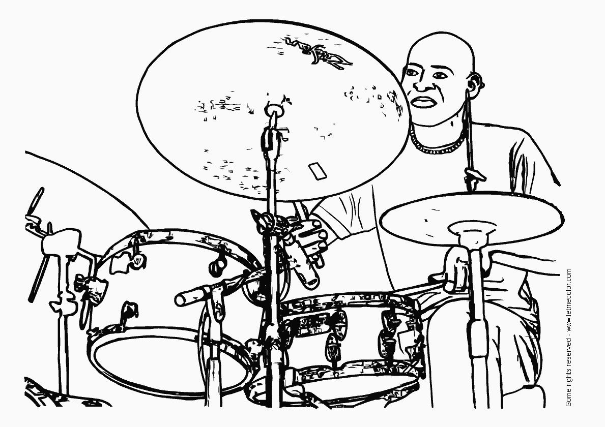 Coloring page: Musician (Jobs) #102462 - Free Printable Coloring Pages