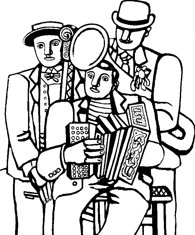 Coloring page: Musician (Jobs) #102466 - Free Printable Coloring Pages