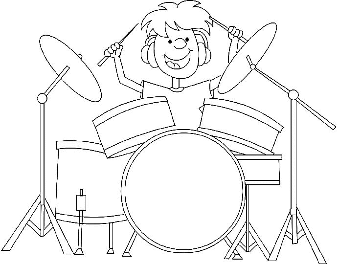 Coloring page: Musician (Jobs) #102485 - Free Printable Coloring Pages