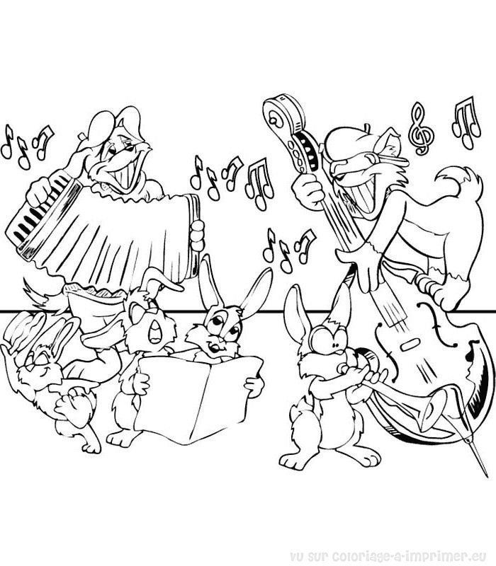 Coloring page: Musician (Jobs) #102520 - Free Printable Coloring Pages