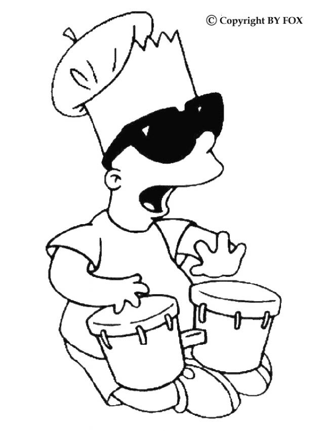 Coloring page: Musician (Jobs) #102553 - Free Printable Coloring Pages