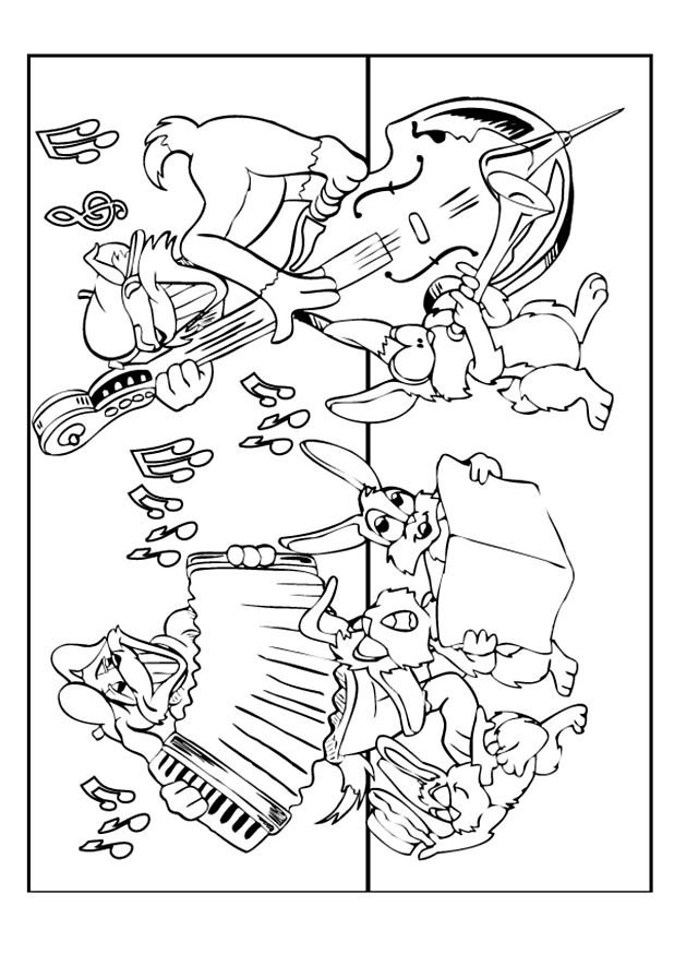 Coloring page: Musician (Jobs) #102572 - Free Printable Coloring Pages