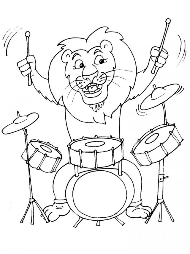 Coloring page: Musician (Jobs) #102608 - Free Printable Coloring Pages