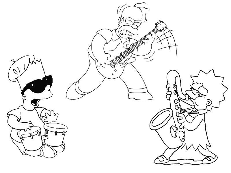 Coloring page: Musician (Jobs) #102612 - Free Printable Coloring Pages