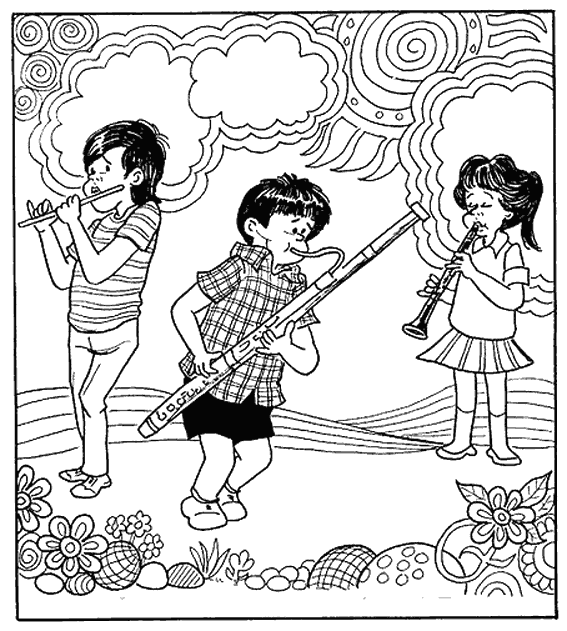 Coloring page: Musician (Jobs) #102626 - Free Printable Coloring Pages