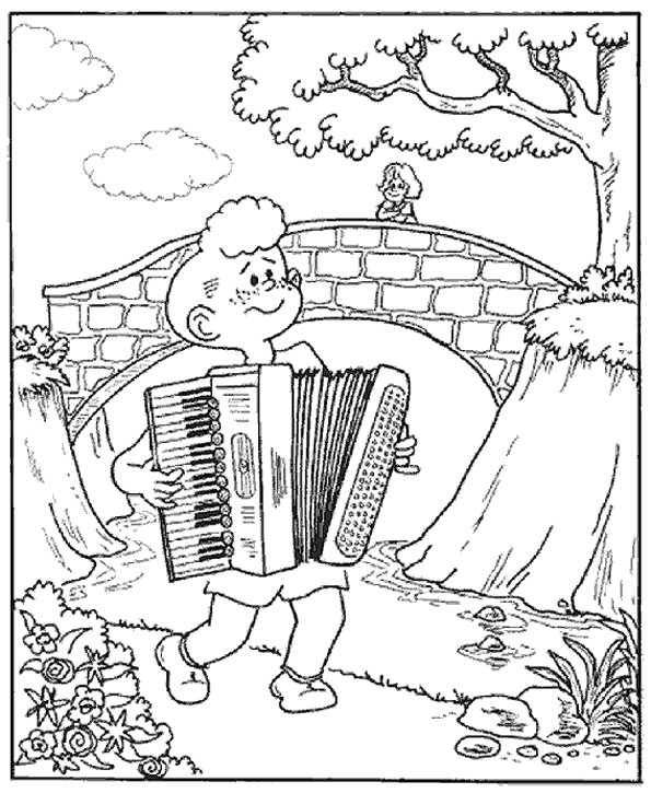 Coloring page: Musician (Jobs) #102639 - Free Printable Coloring Pages