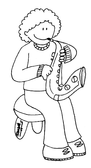 Coloring page: Musician (Jobs) #102641 - Free Printable Coloring Pages