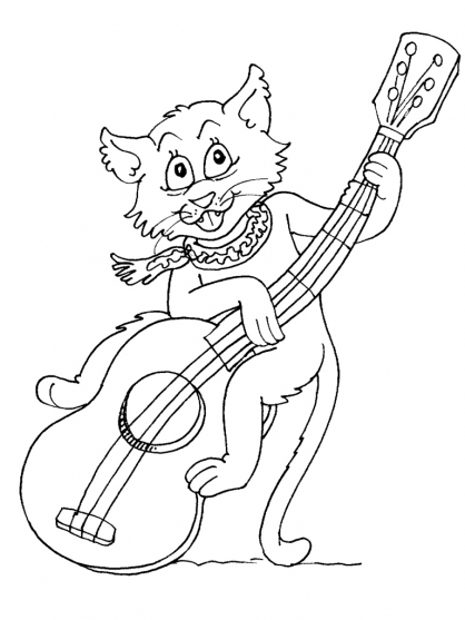 Coloring page: Musician (Jobs) #102650 - Free Printable Coloring Pages