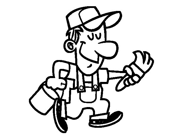 Coloring page: Painter (Jobs) #104313 - Free Printable Coloring Pages