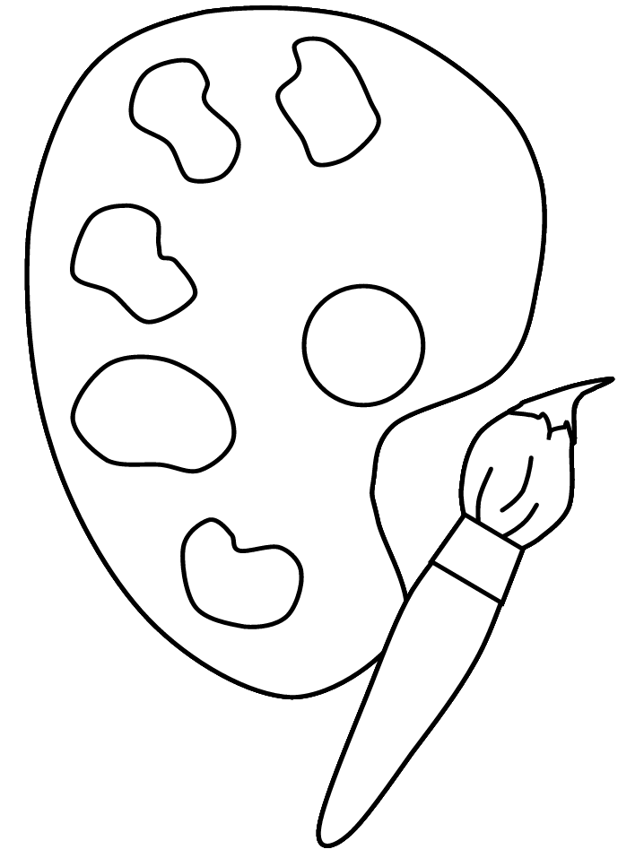 Coloring page: Painter (Jobs) #104321 - Free Printable Coloring Pages