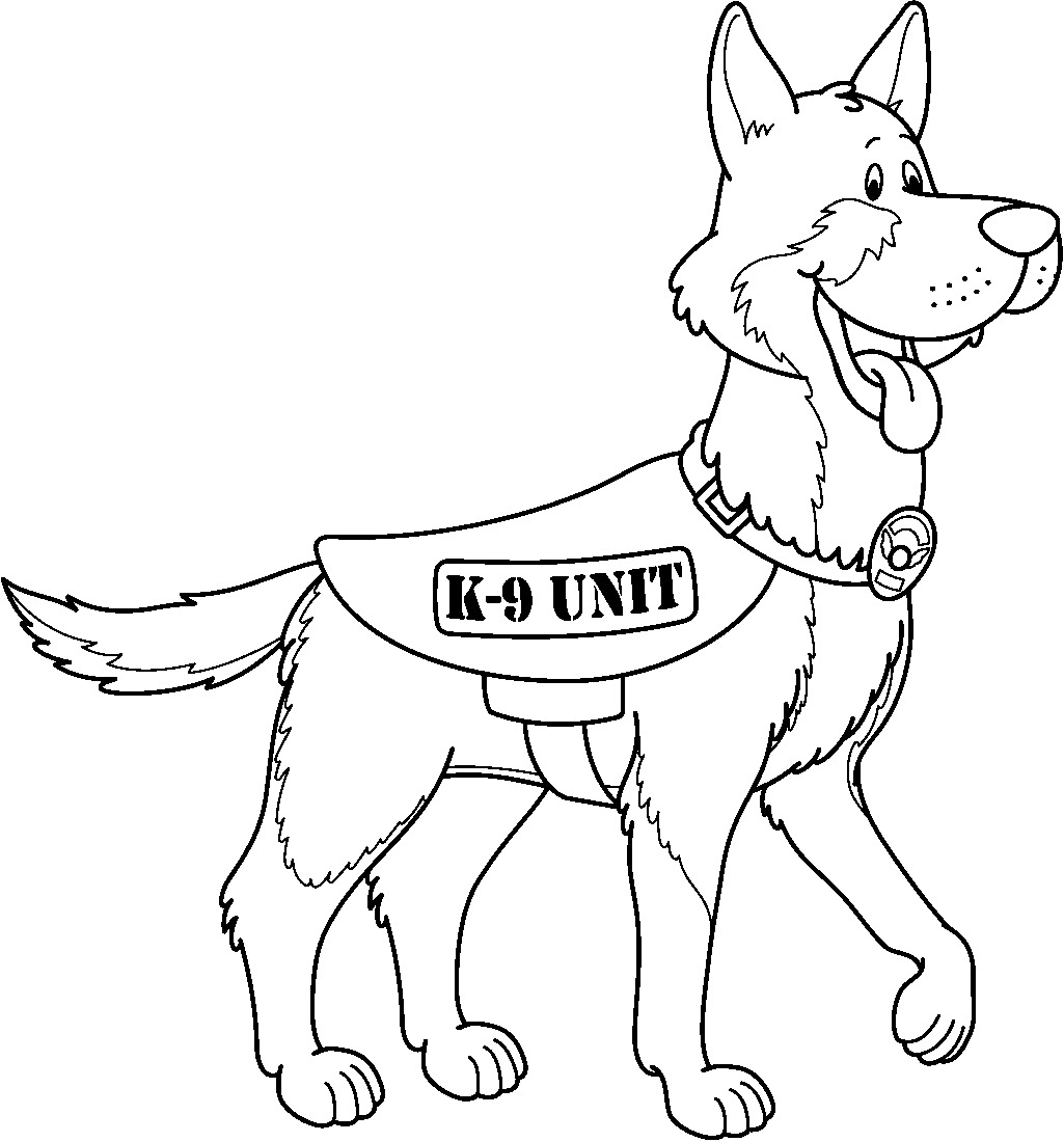 Coloring page: Police Officer (Jobs) #105399 - Free Printable Coloring Pages