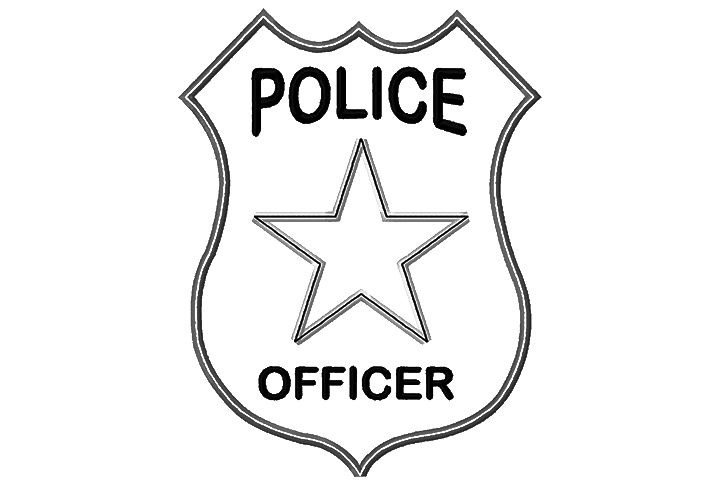 Drawing Police Officer #105406 (Jobs) – Printable coloring pages