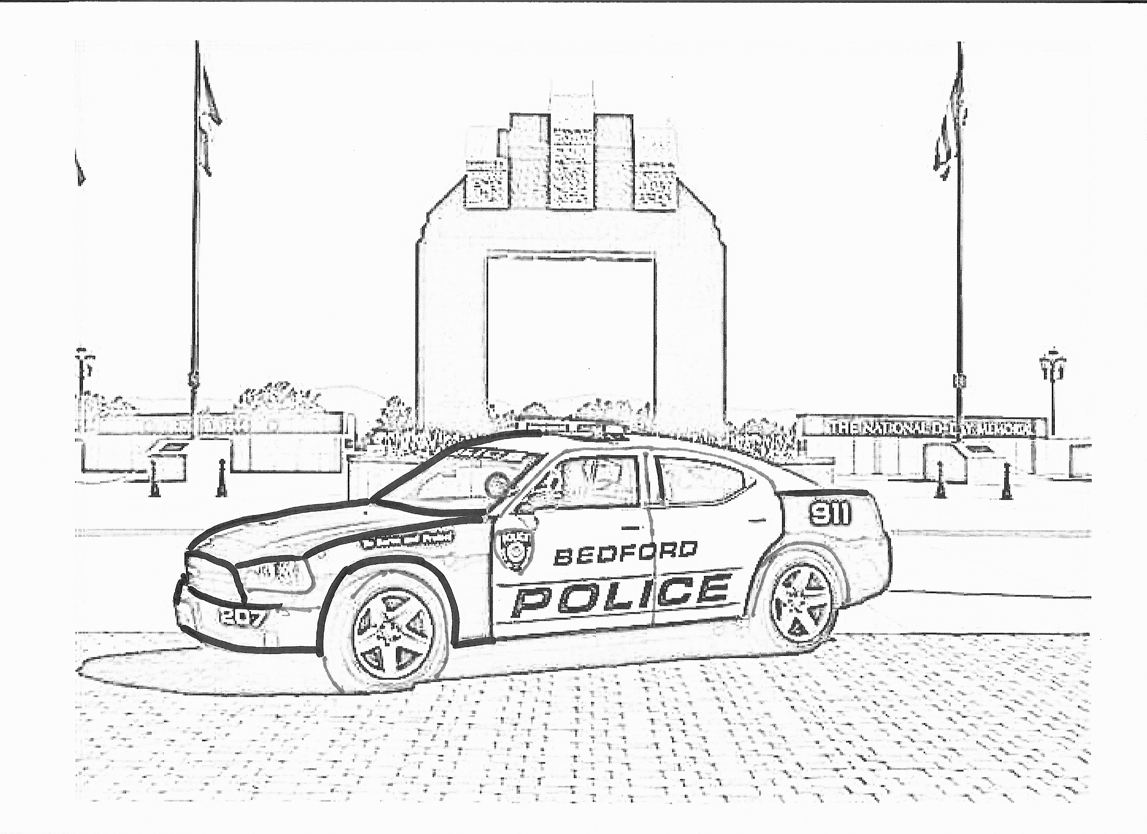 Coloring page: Police Officer (Jobs) #105440 - Free Printable Coloring Pages