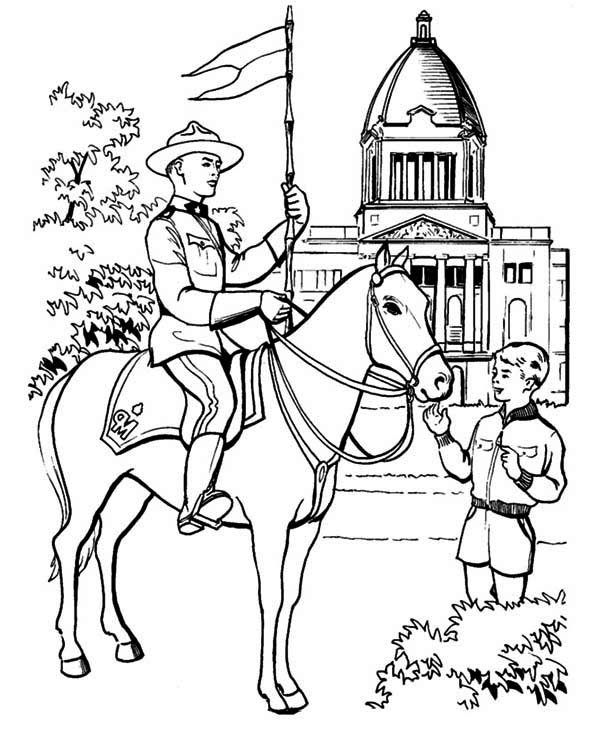 Coloring page: Police Officer (Jobs) #105449 - Free Printable Coloring Pages