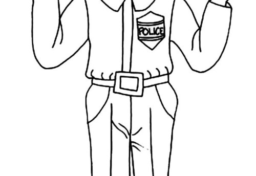 Coloring page: Police Officer (Jobs) #105455 - Free Printable Coloring Pages
