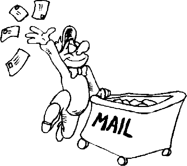 Coloring page: Postman (Jobs) #95054 - Free Printable Coloring Pages
