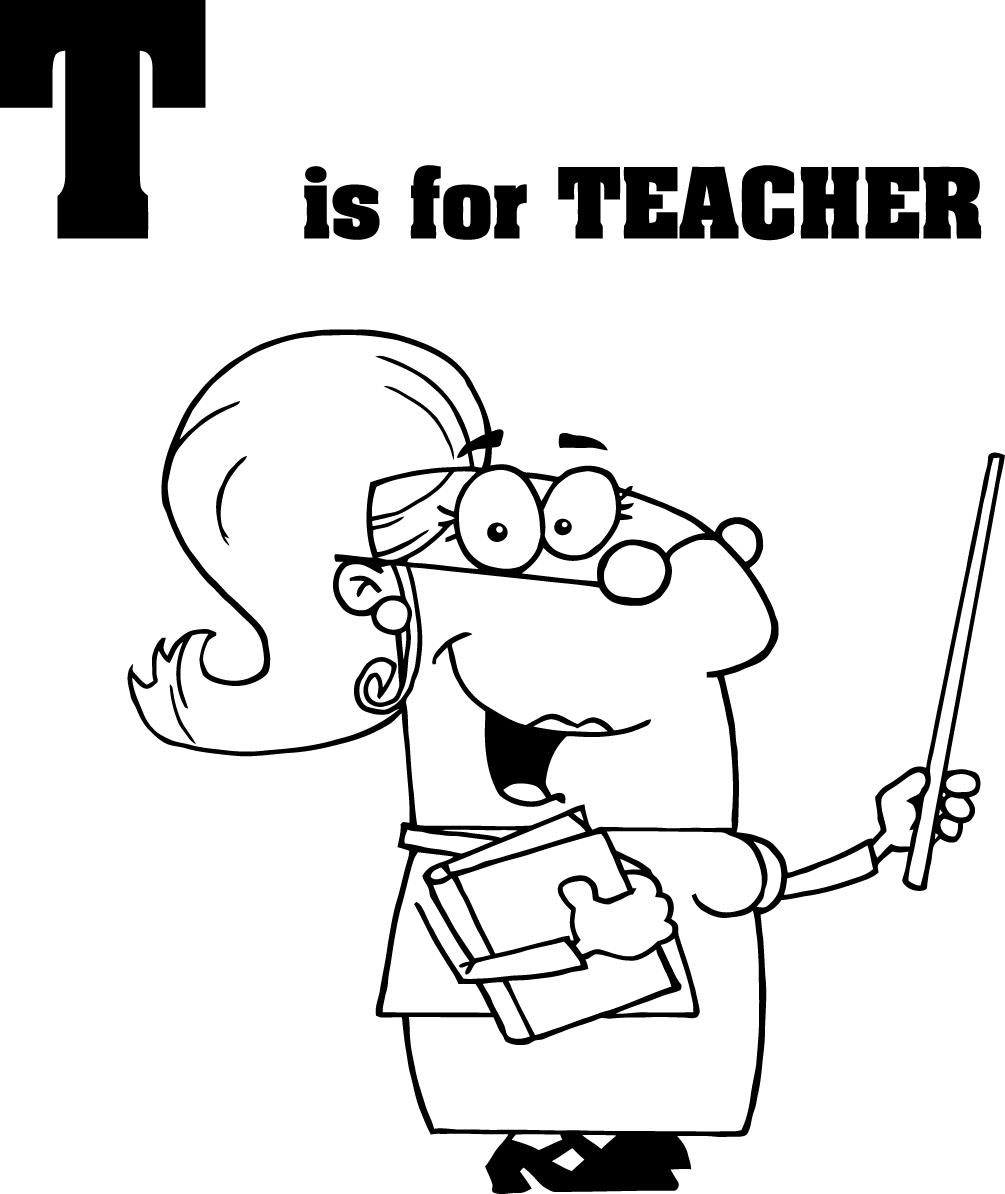 Drawing Teacher #94215 (Jobs) – Printable coloring pages