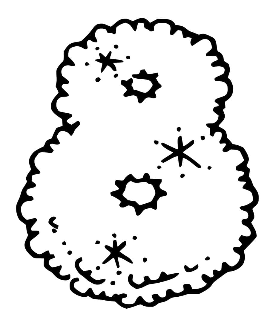Free printable Number 8 coloring page #221463 from Learning and Education collection