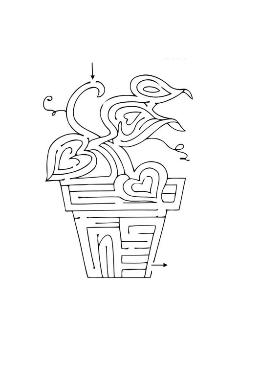 Free printable Labyrinths coloring page #126471 from Learning and Education collection