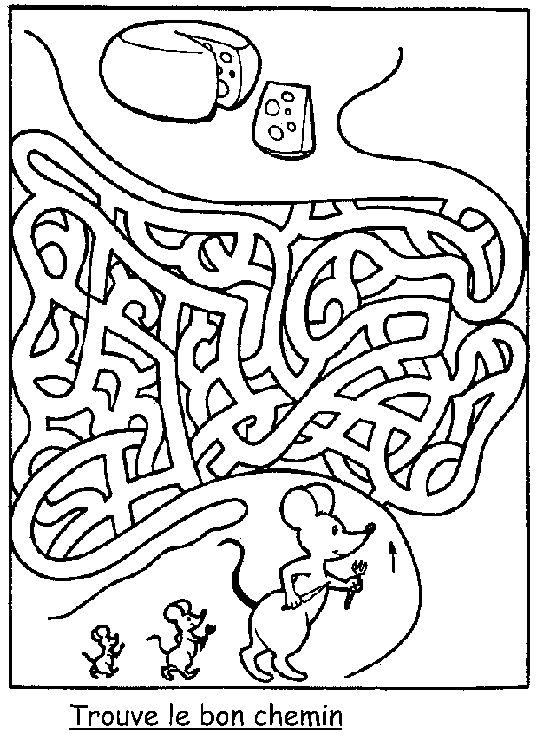 Free printable Labyrinths coloring page #126617 from Learning and Education collection