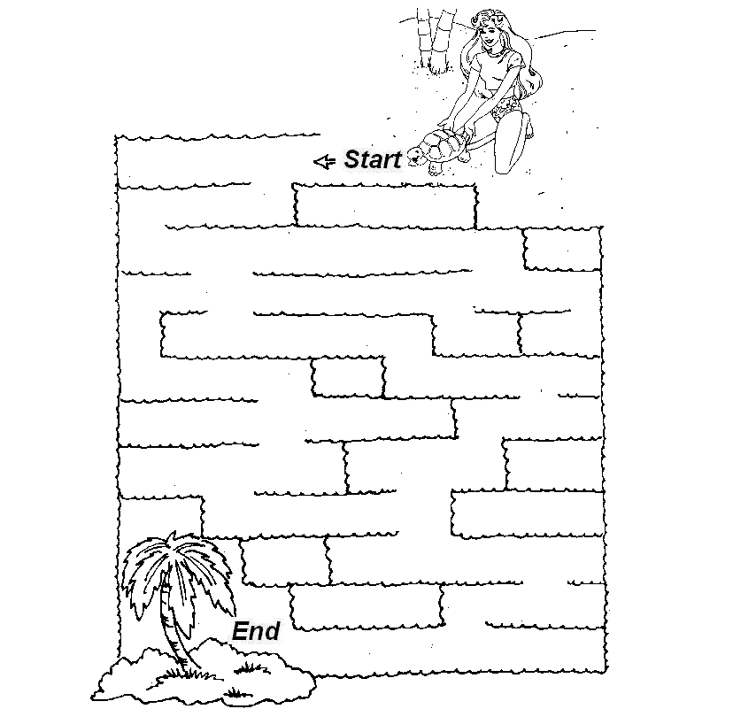 Free printable Labyrinths coloring page #126727 from Learning and Education collection