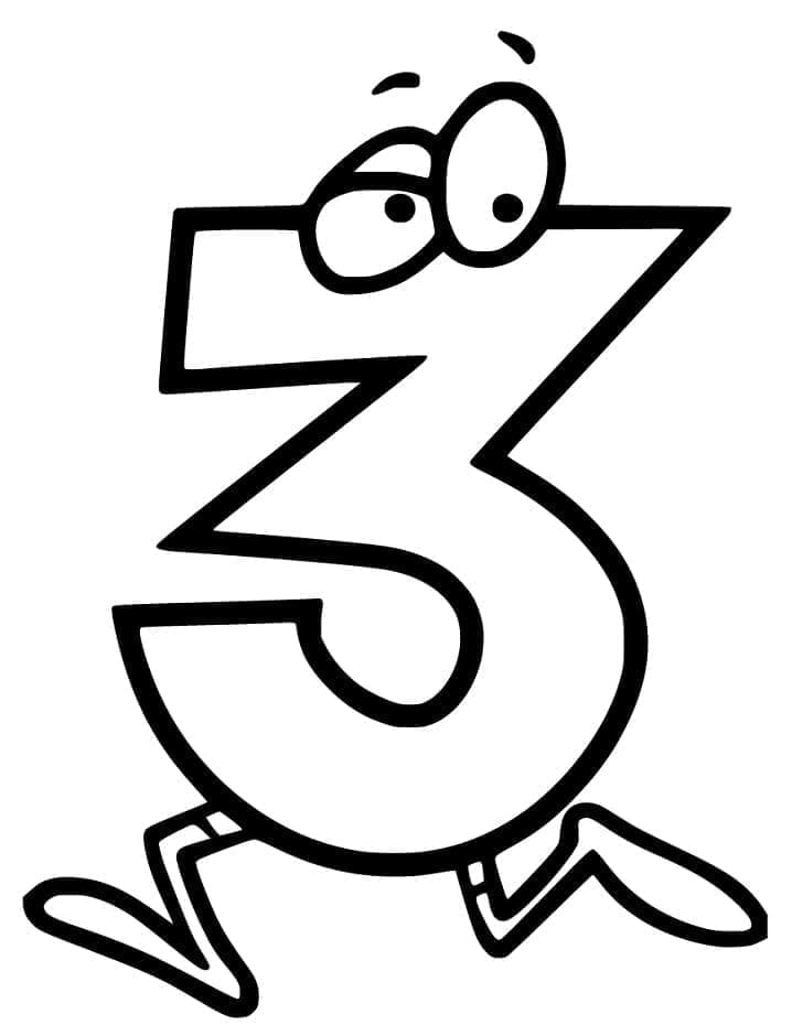 Free printable Number coloring page #192720 from Learning and Education collection Free printable Number coloring page #192720 from Learning and Education collection