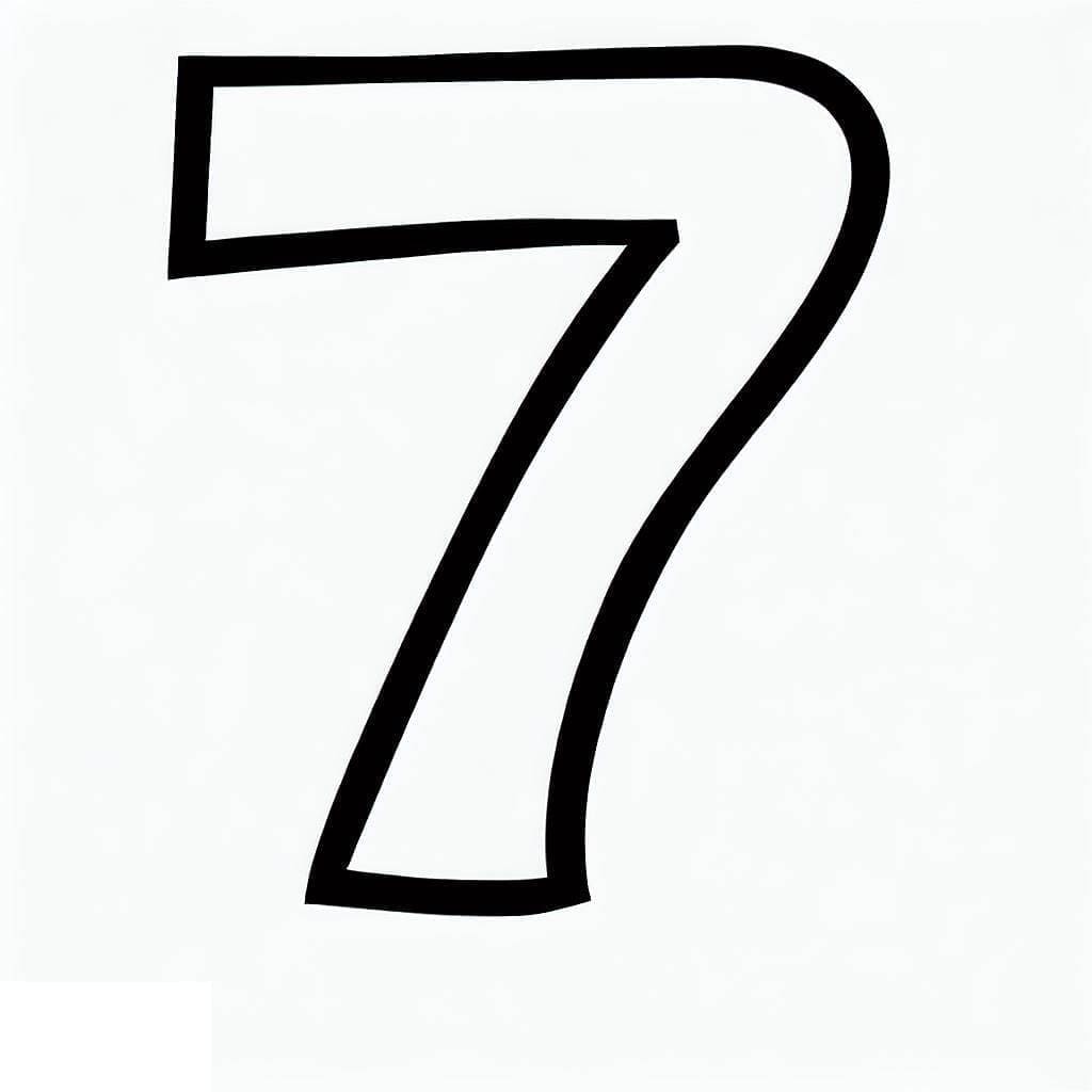 Free printable Number coloring page #192737 from Learning and Education collection Free printable Number coloring page #192737 from Learning and Education collection