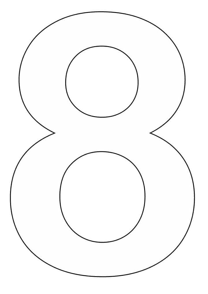 Coloring page: Number (Learning and Education) #192741 - Free Printable Coloring Pages