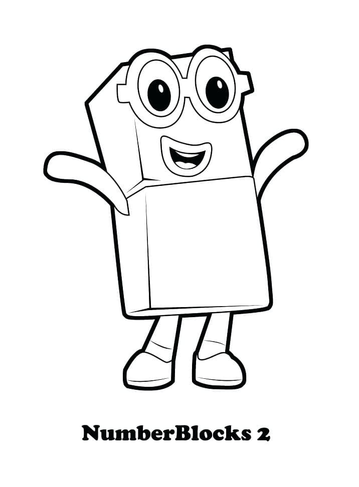 Free printable Numberblocks coloring page #186679 from Learning and Education collection Free printable Numberblocks coloring page #186679 from Learning and Education collection