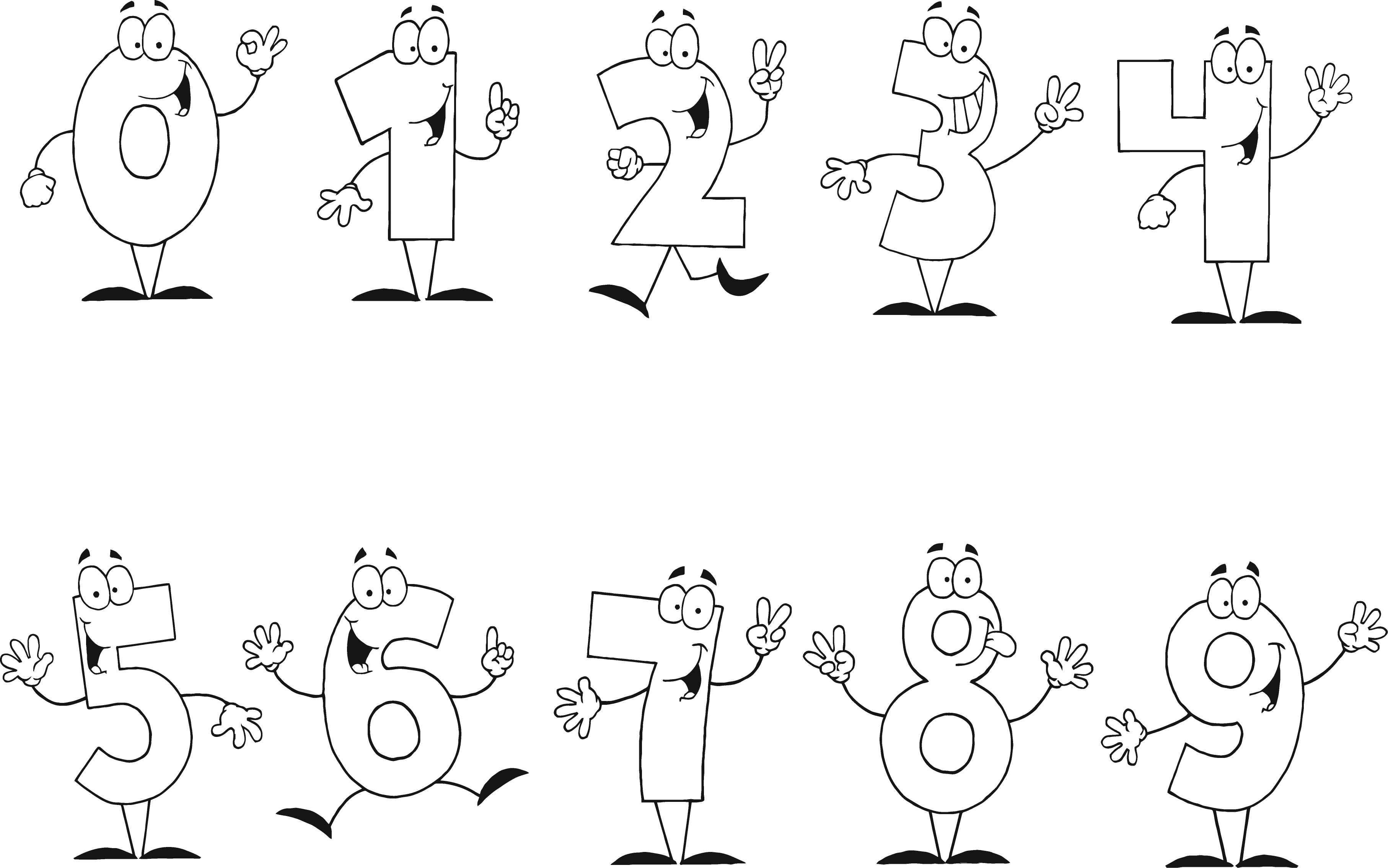 Free printable Numbers coloring page #125118 from Learning and Education collection Free printable Numbers coloring page #125118 from Learning and Education collection
