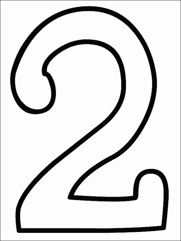 Free printable Numbers coloring page #125393 from Learning and Education collection