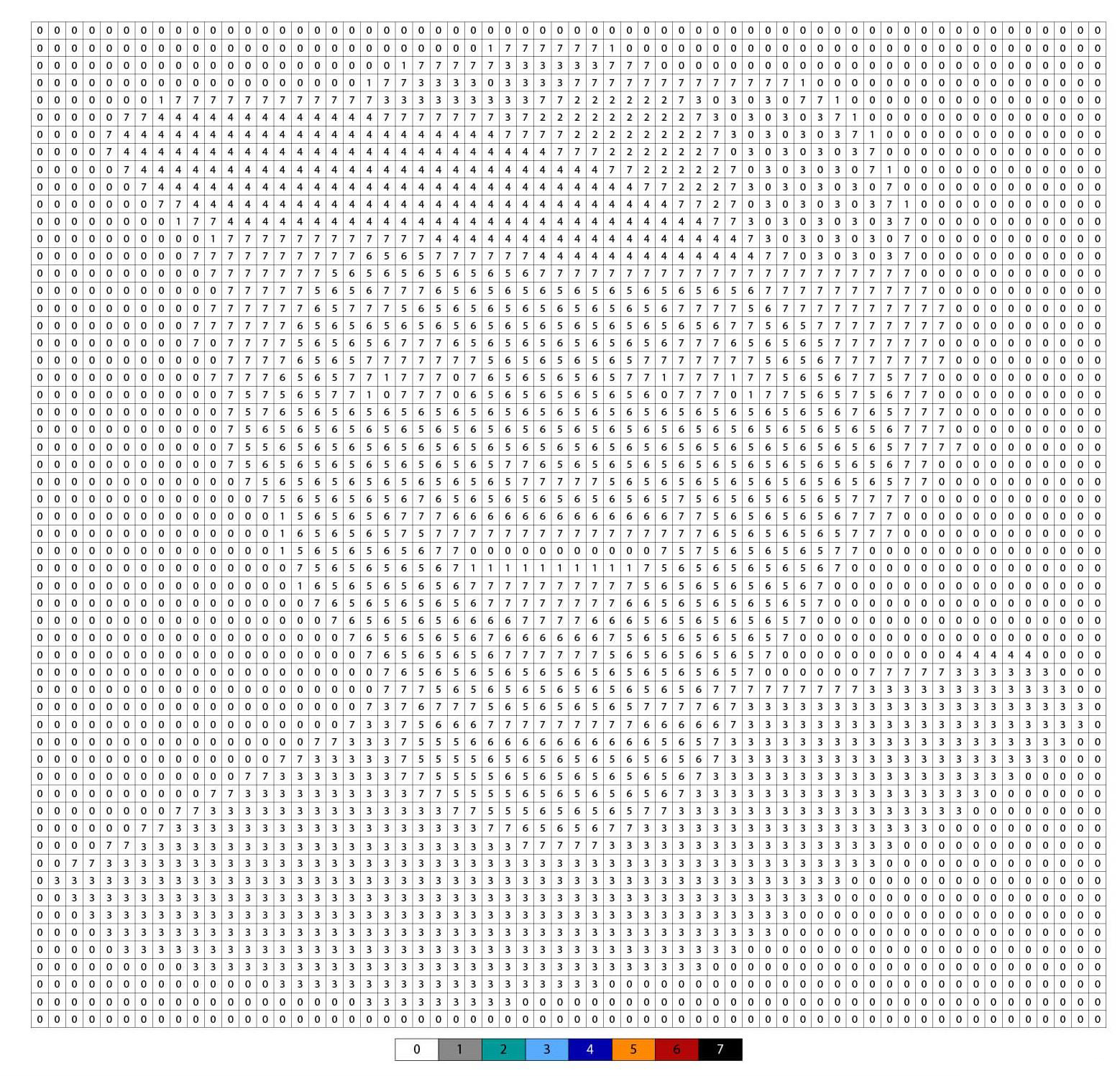 Free printable Pixel Art coloring page #201991 from Learning and Education collection