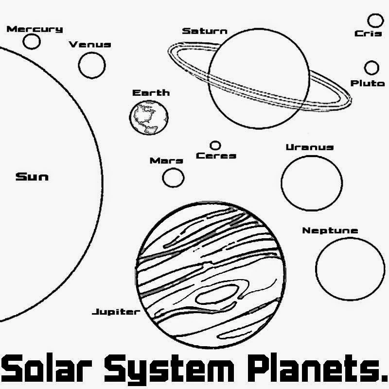Free printable Planet (Solar System) coloring page #157612 from Learning and Education collection