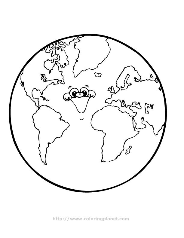 Free printable Planet (Solar System) coloring page #157613 from Learning and Education collection