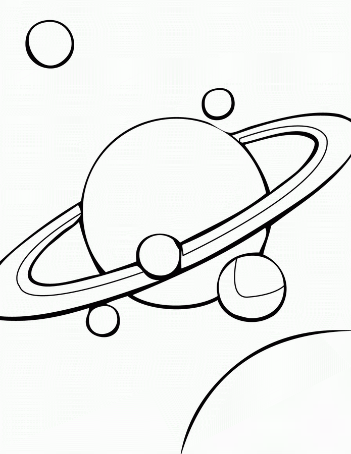 Free printable Planet (Solar System) coloring page #157632 from Learning and Education collection