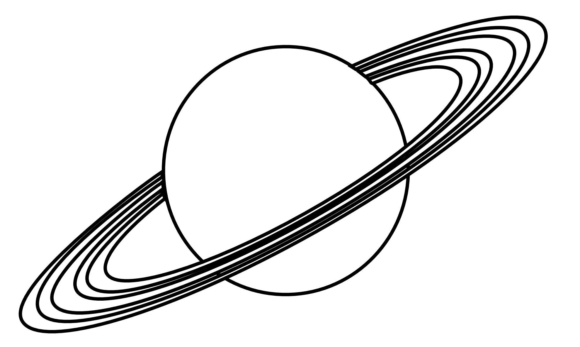 Free printable Planet (Solar System) coloring page #157643 from Learning and Education collection