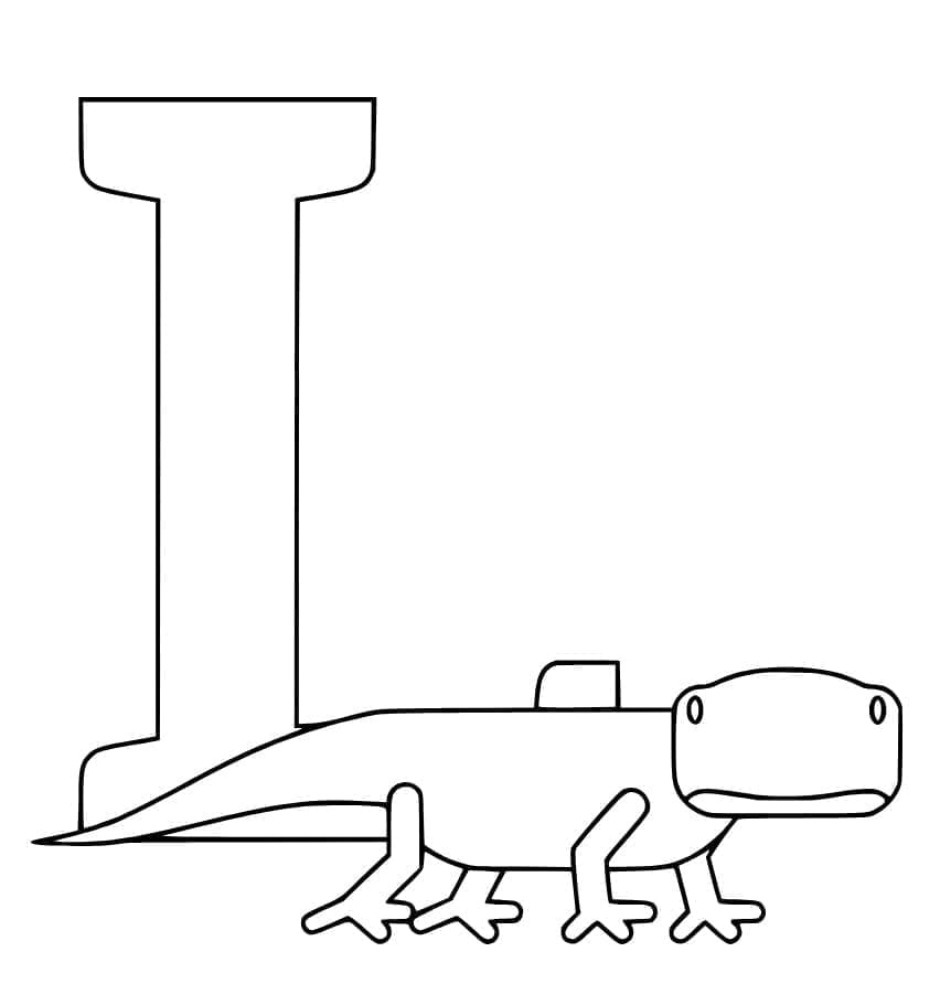 Free printable Letter L coloring page #194685 from Letters and Alphabet collection Free printable Letter L coloring page #194685 from Letters and Alphabet collection