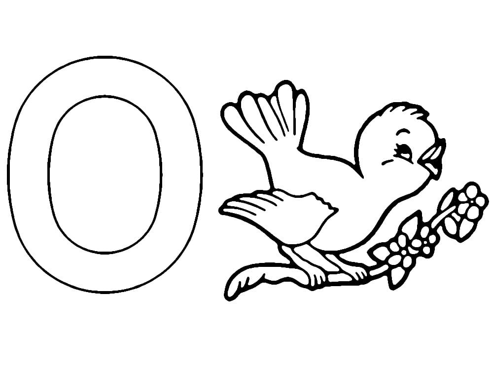 Free printable Letter O coloring page #194719 from Letters and Alphabet collection