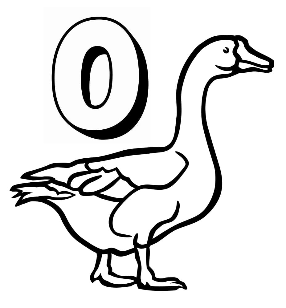 Free printable Letter O coloring page #194720 from Letters and Alphabet collection