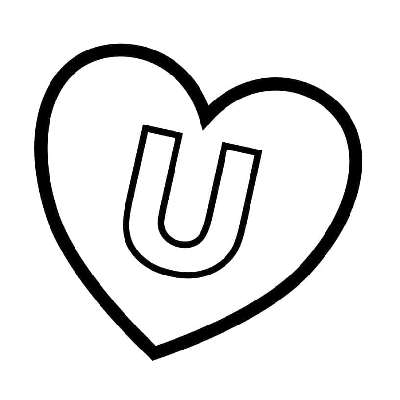 Free printable Letter U coloring page #194804 from Letters and Alphabet collection