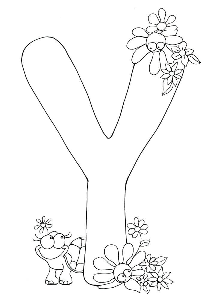 Free printable Letter Y coloring page #194861 from Letters and Alphabet collection Free printable Letter Y coloring page #194861 from Letters and Alphabet collection