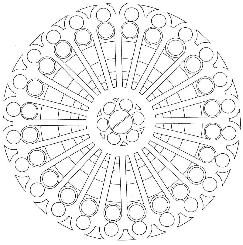 Free printable Abstract Mandalas coloring page #173970 from Mandalas collection