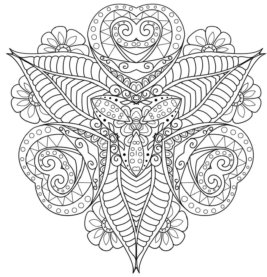 Free printable Abstract Mandalas coloring page #193068 from Mandalas collection