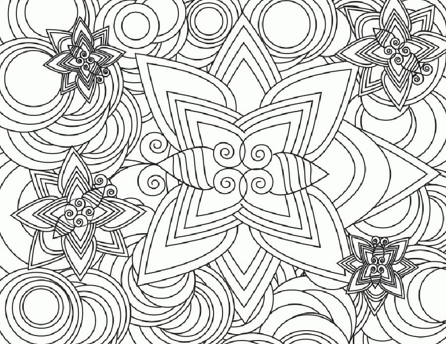 Free printable Abstract Mandalas coloring page #193070 from Mandalas collection