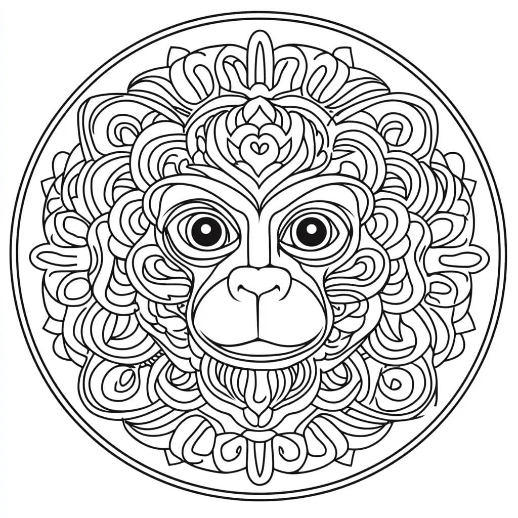 Free printable Animals Mandalas coloring page #218433 from Mandalas collection