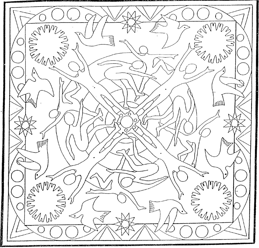 Coloring page: Animals Mandalas (Mandalas) #22749 - Free Printable Coloring Pages