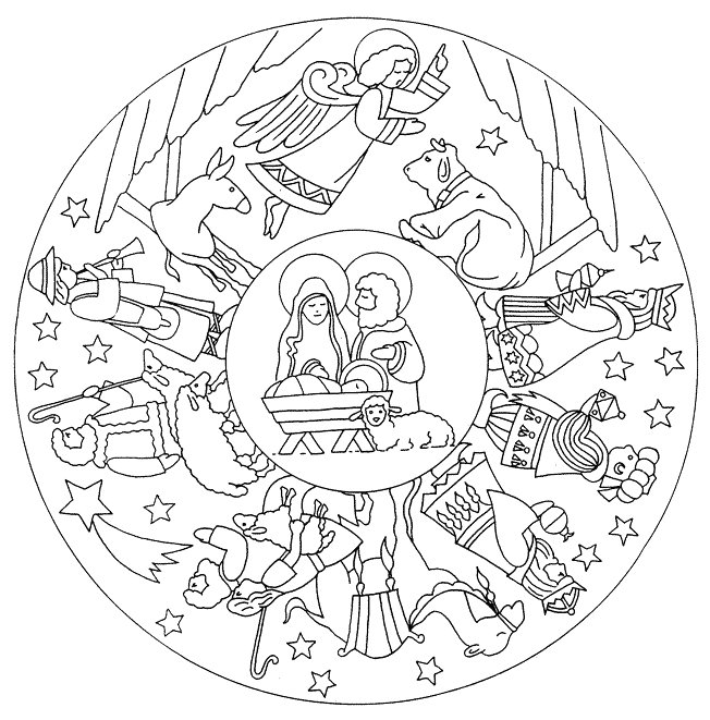 Coloring page: Animals Mandalas (Mandalas) #22784 - Free Printable Coloring Pages