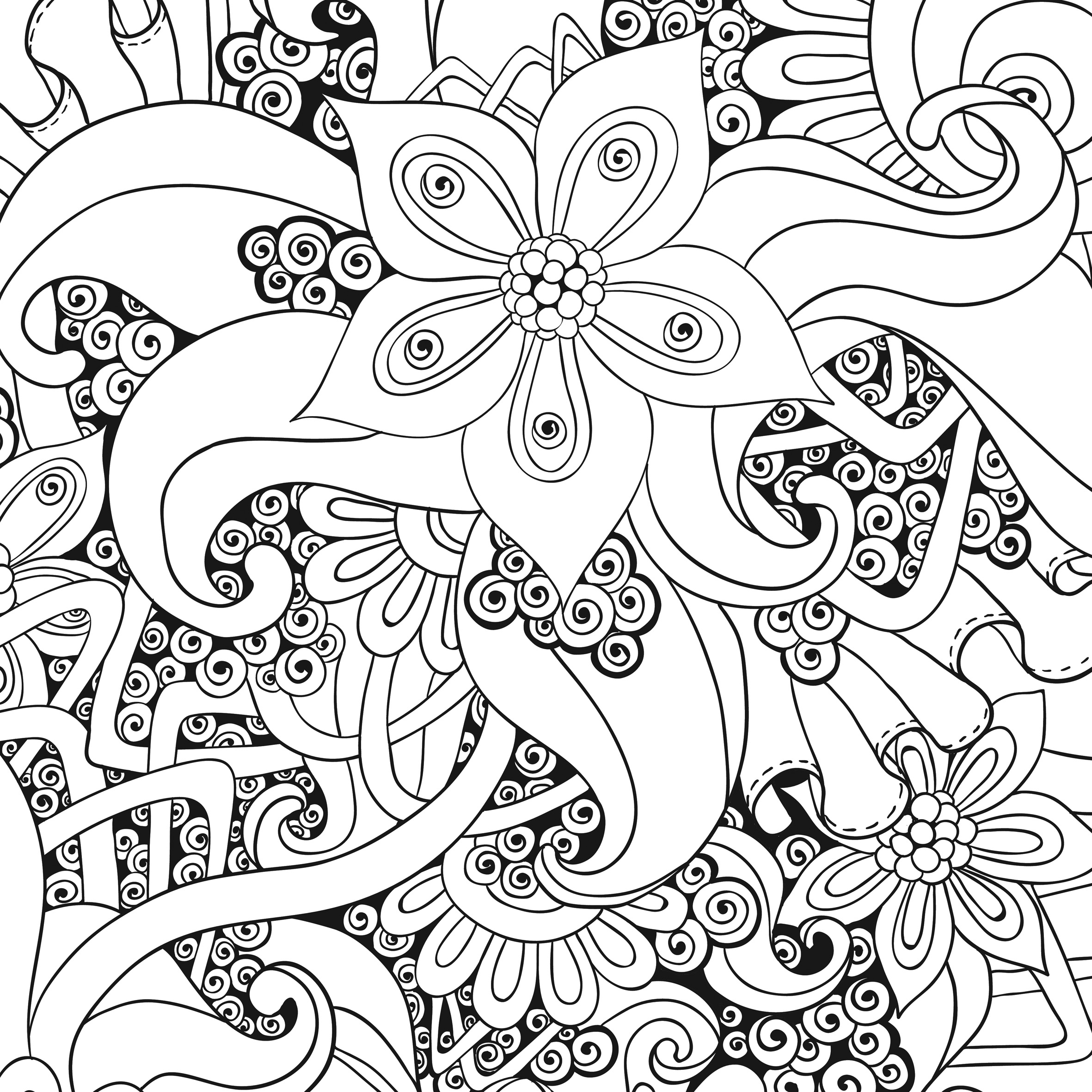 Coloring page: Anti-Stress (Mandalas) #126882 - Free Printable Coloring Pages