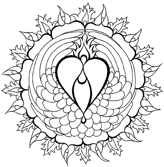 Free printable Anti-Stress coloring page #22946 from Mandalas collection
